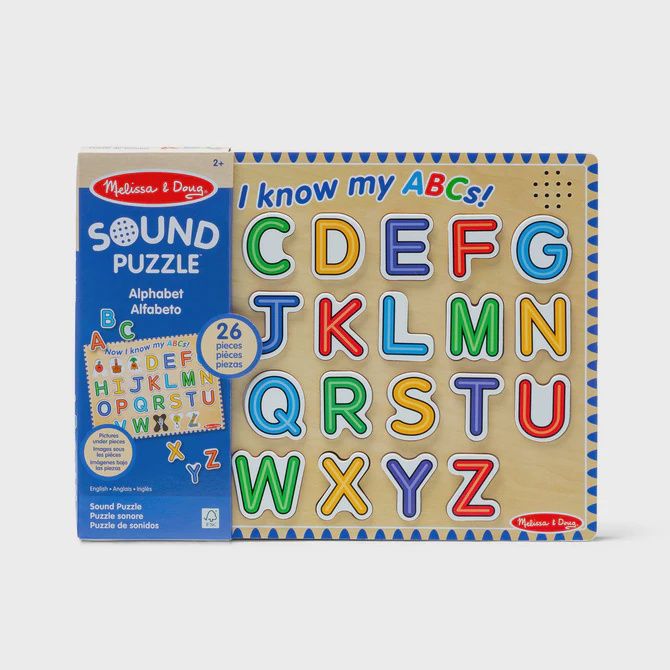 MELISSA &amp; DOUG ALPHABET SOUND PUZZLE