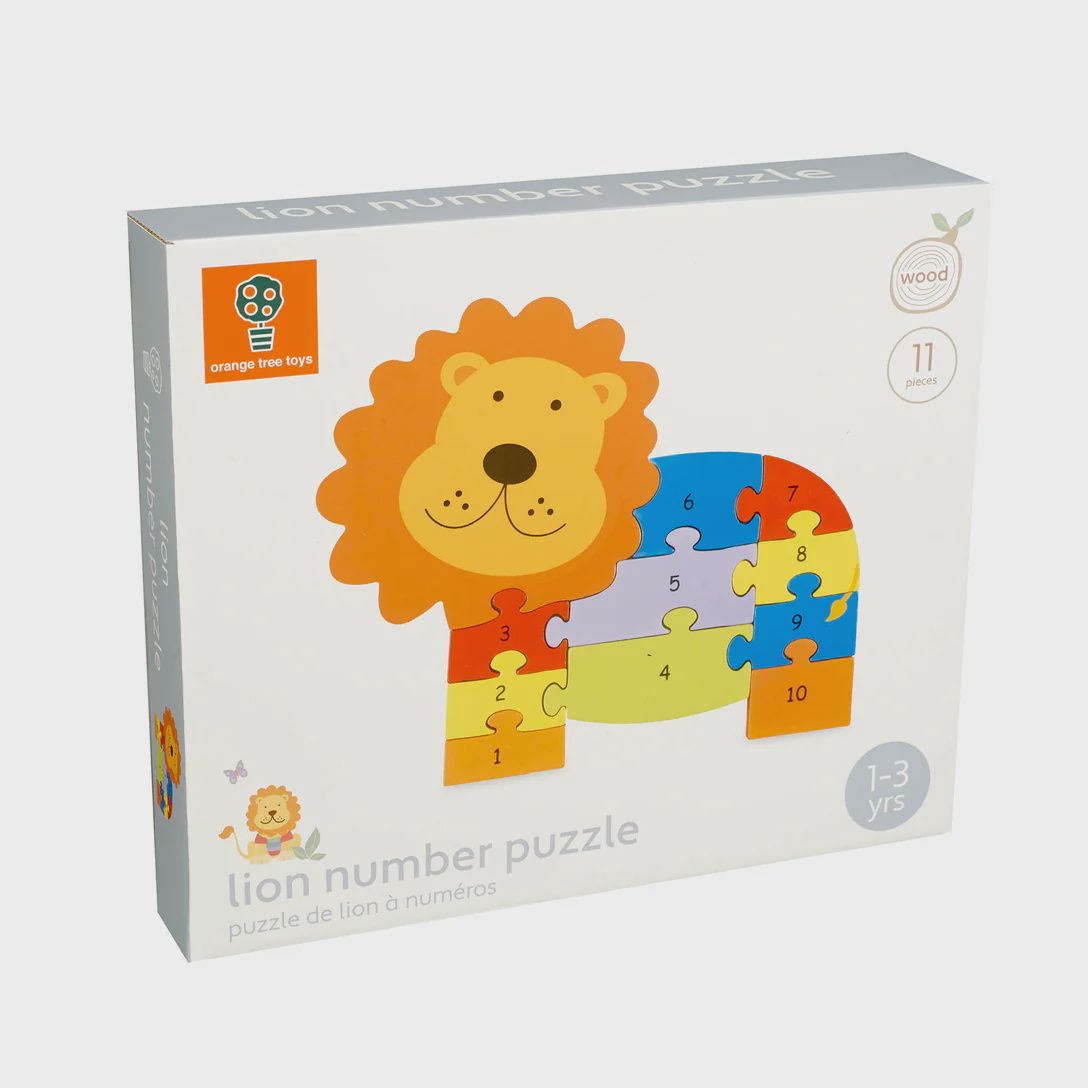 LION NUMBER PUZZLE