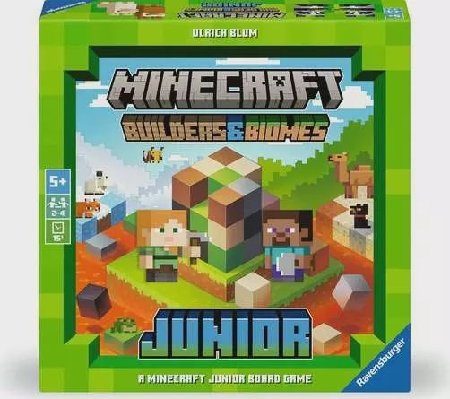 MINECRAFT JUNIOR BUILDERS &amp; BIOMES