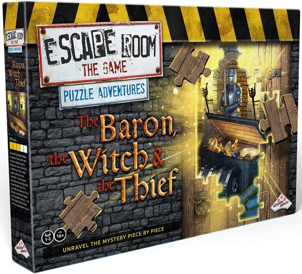 ESCAPE ROOM PUZZLE THE BARON, THE SWITCH &amp; THE THIEF