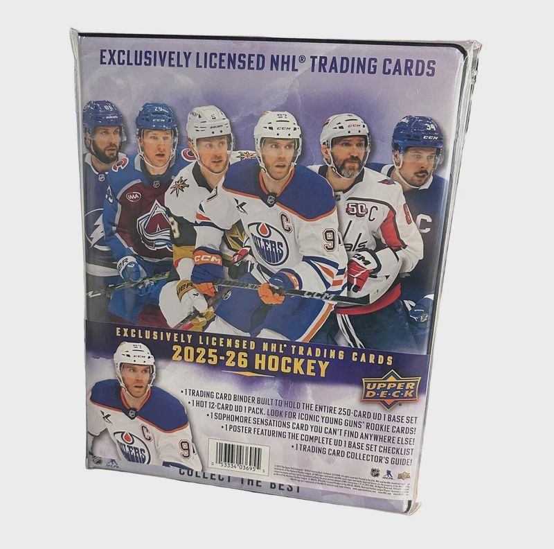 2025-26 UPPER DECK SERIES 1 STARTER BINDER SET