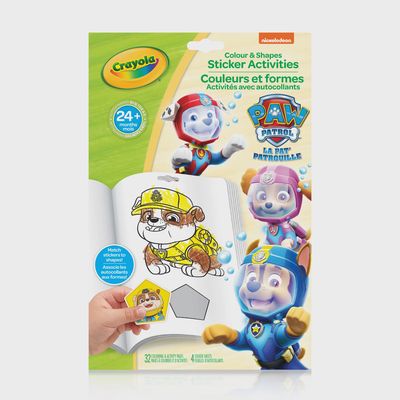 PAW PATROL COLOUR &amp; SHAPES ACTIVITY BOOK