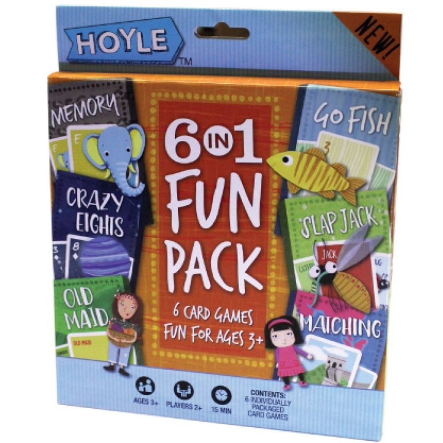 HOYLE: 6-IN-1 FUN PACK