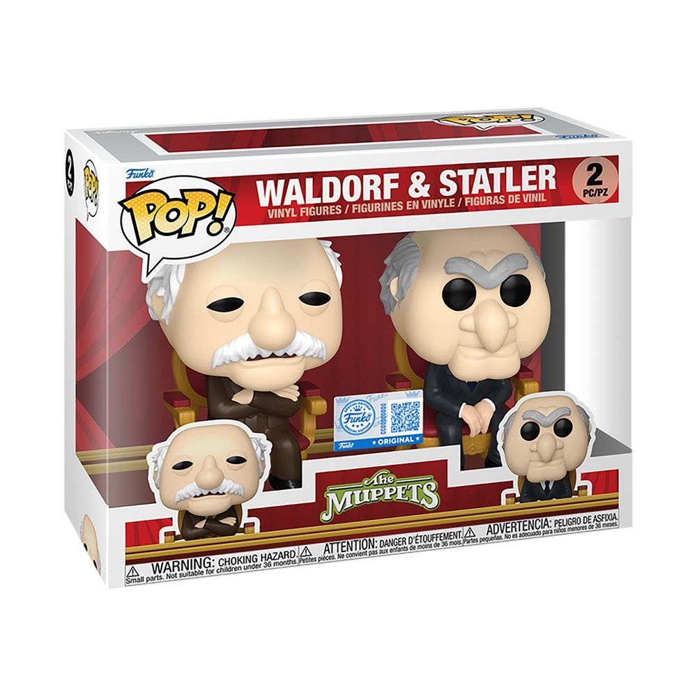 FUNKO POP! DISNEY MUPPETS WALDORF &amp; STATLER 2PK