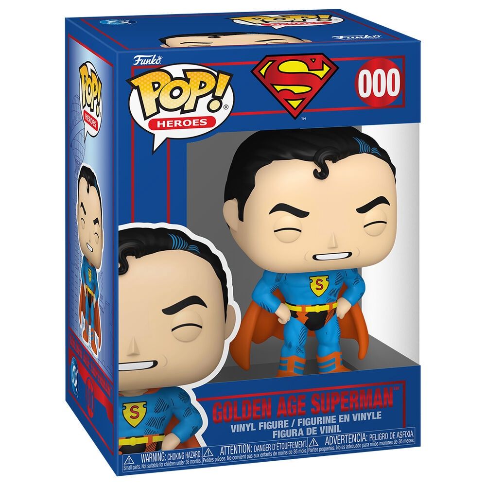 FUNKO POP! DC SUPERMAN 1938 SHIELD THROUGH THE AGES