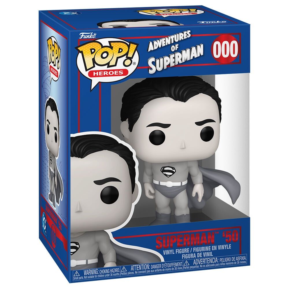 FUNKO POP! DC SUPERMAN 1950 SHIELD THROUGH THE AGES