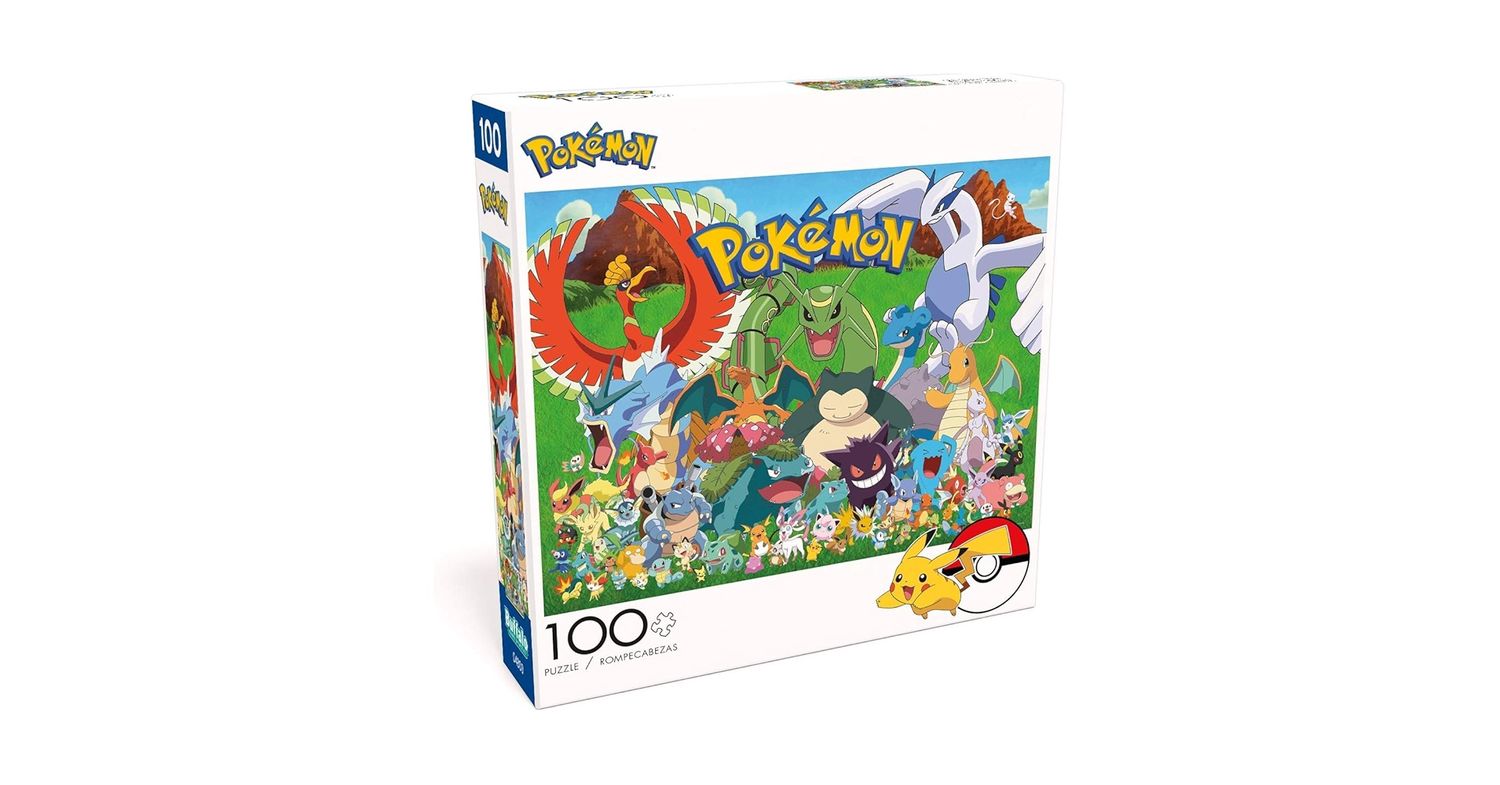 100 PC POKEMON FAN FAVORITES SOLID PUZZLE
