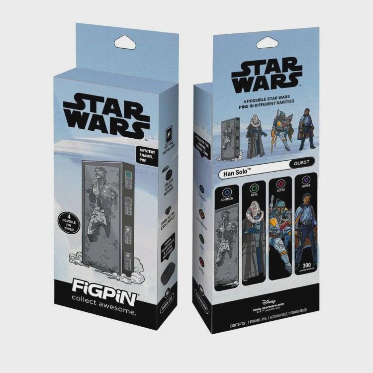 FIGPIN QUEST STAR WARS HAN SOLO