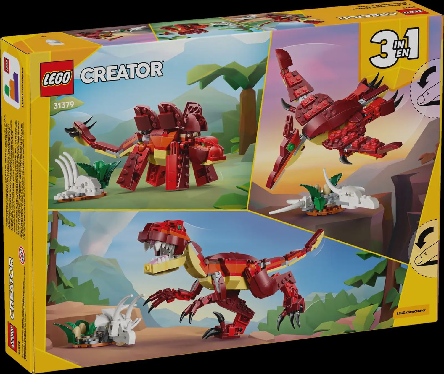 LEGO CREATOR FIERCE DINOSAUR 31379