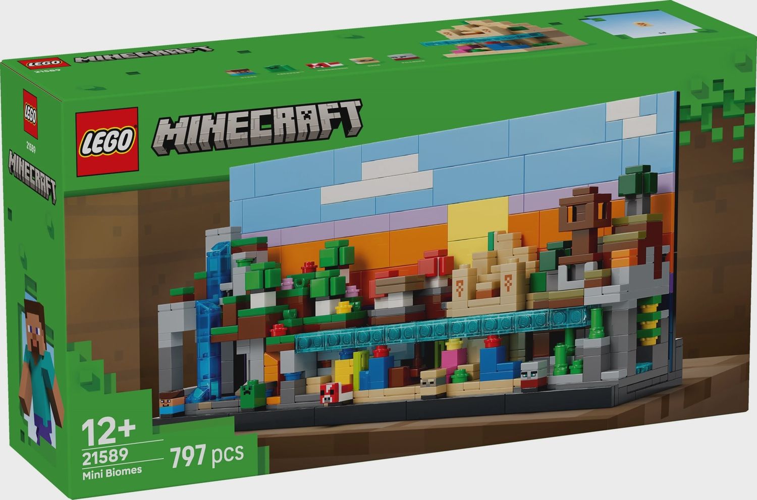 LEGO MINECRAFT MINI BIOMES 21589