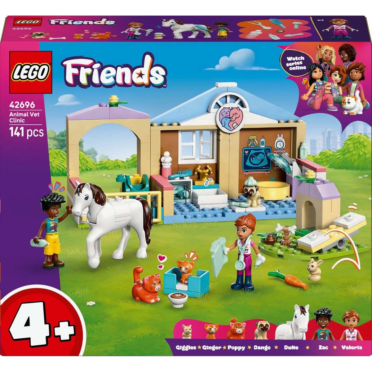 LEGO FRIENDS ANIMAL VET CLINIC 42696