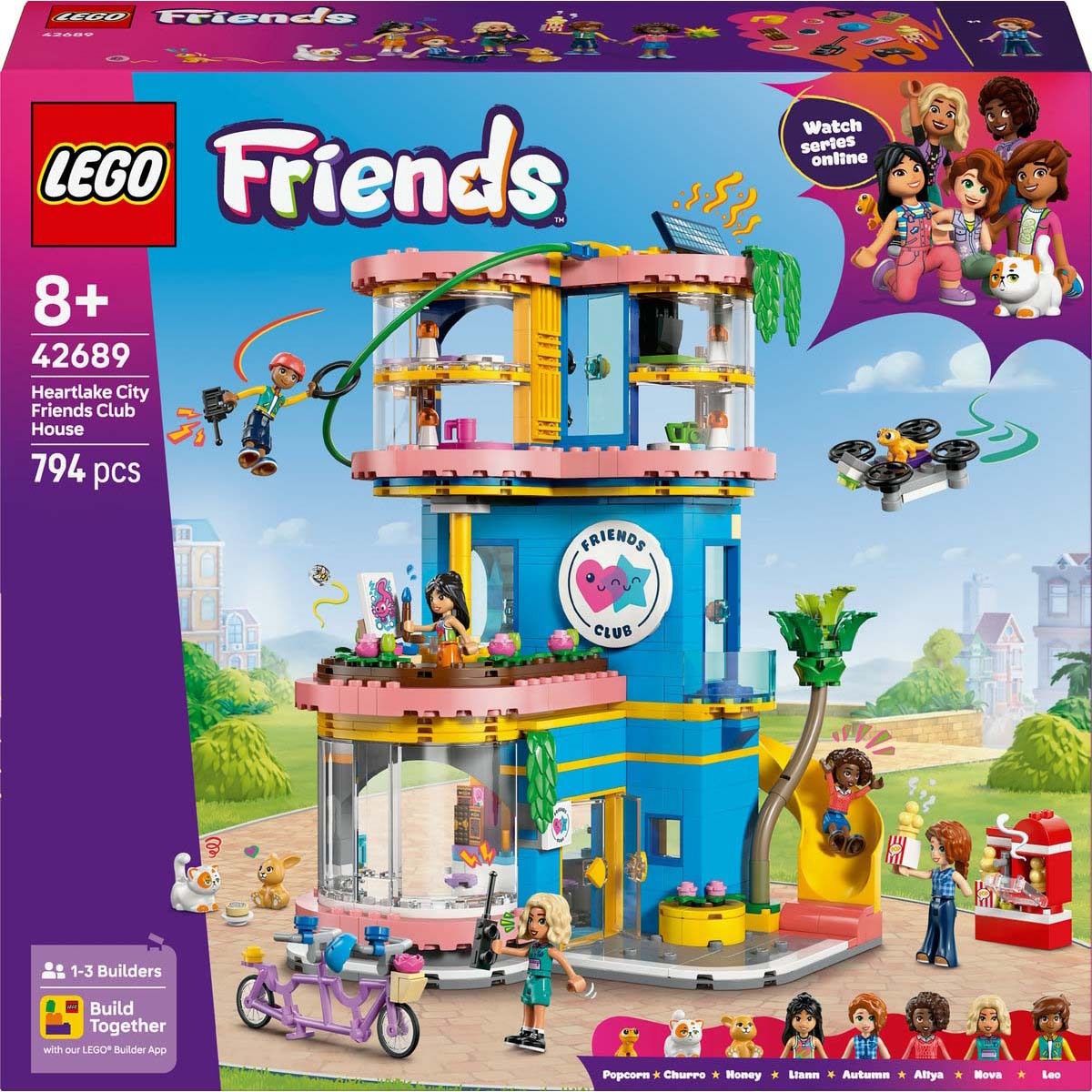 LEGO FRIENDS HEARTLAKE CITY FRIENDS CLUB HOUSE 42689
