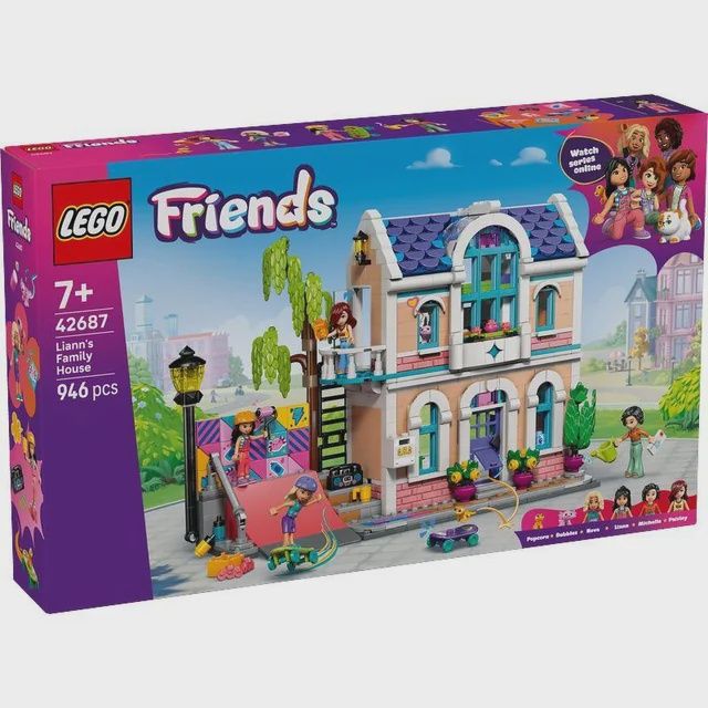 LEGO FRIENDS LIANN'S FAMILY HOUSE 42687