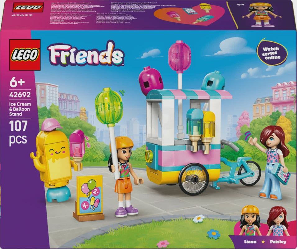 LEGO FRIENDS ICE CREAM &amp; BALLOON STAND 42692