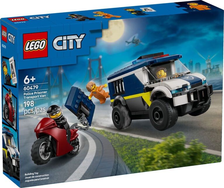 LEGO CITY POLICE PRISONER TRANSPORT VAN 60479