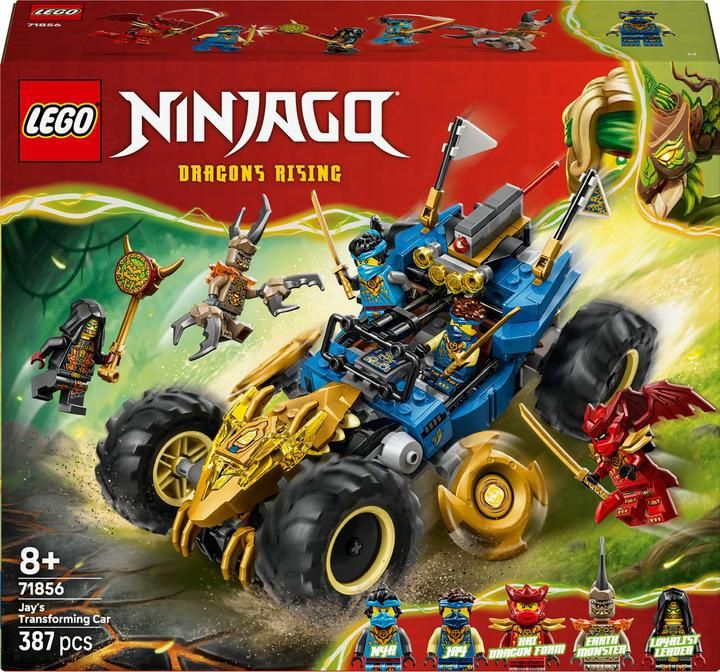 LEGO NINJAGO JAY'S TRANSFORMING CAR 71856
