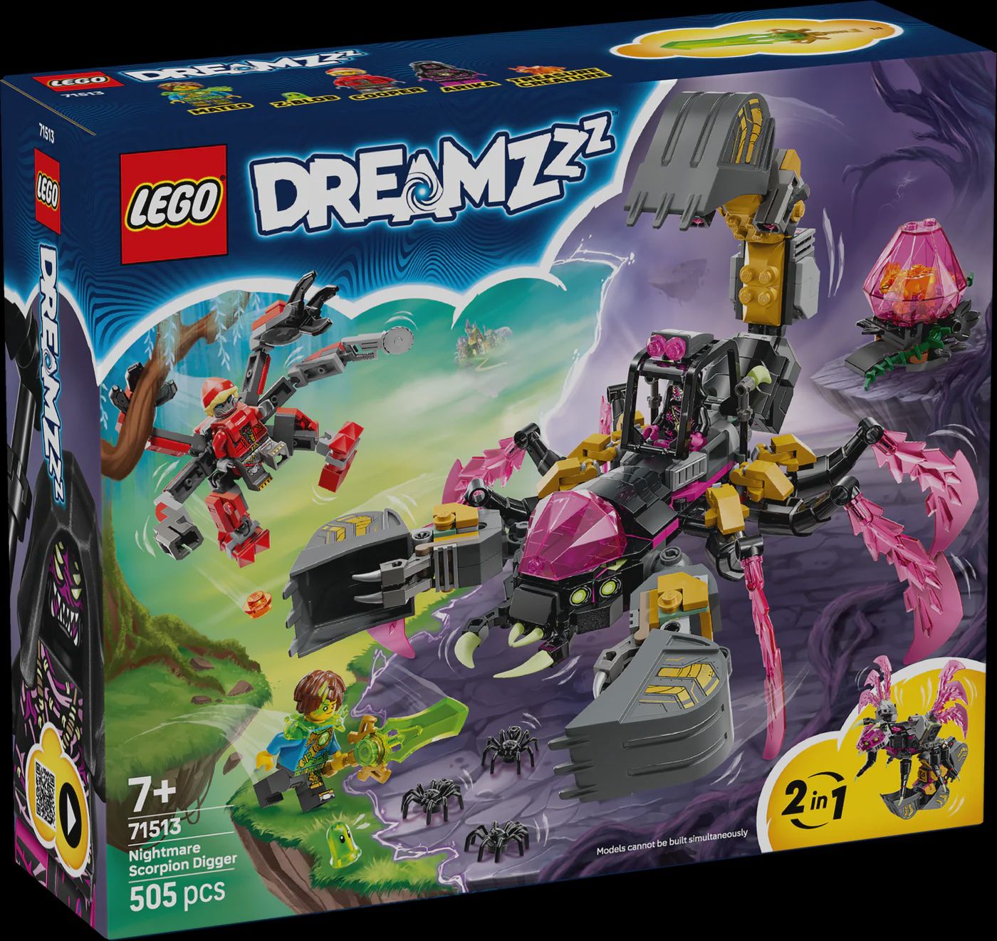 LEGO DREAMZ NIGHTMARE SCORPION DIGGER 71513