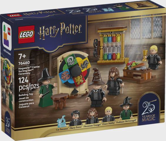 LEGO HARRY POTTER HOGWARTS CASTLE SORTING HAT CEREMONY 76460
