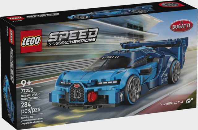 LEGO SPEED CHAMPIONS BUGATTI VISION GT HYPER SPORTS CAR 77253
