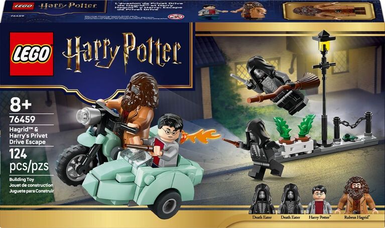 LEGO HARRY POTTER HAGRID &amp; HARRY'S PRIVET DRIVE ESCAPE 76459