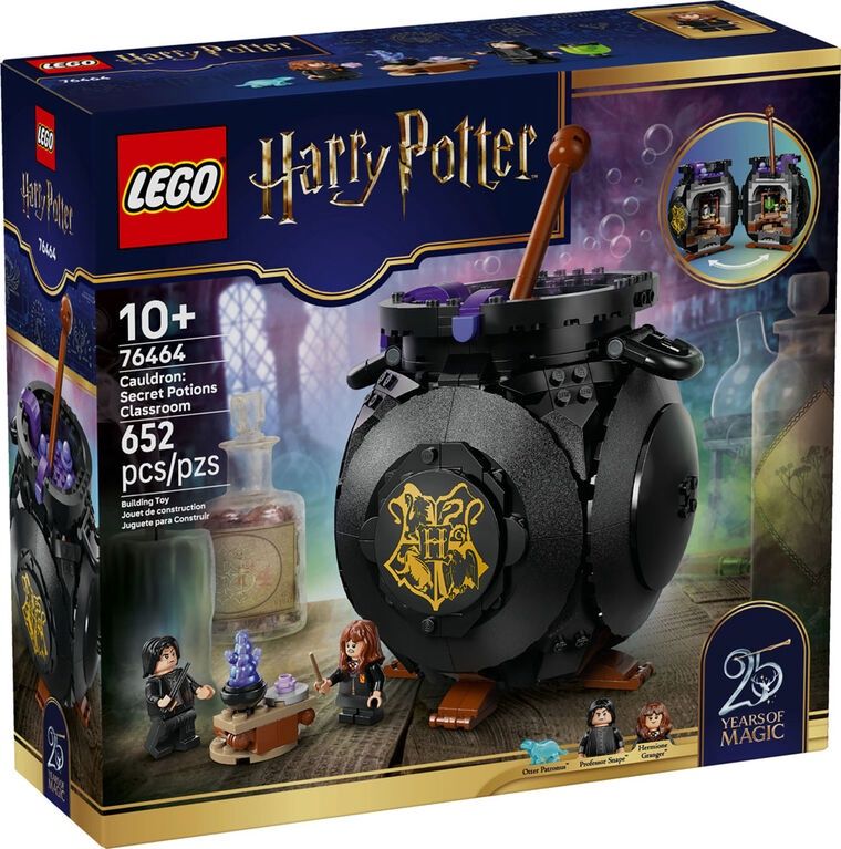 LEGO HARRY POTTER CAULDRON SECRET POTIONS CLASSROOM