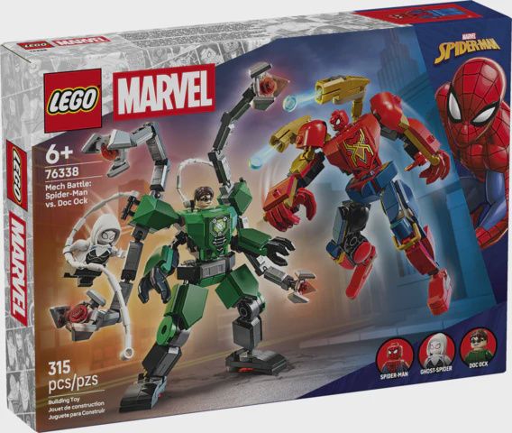 LEGO MARVEL MECH BATTLE SPIDER-MAN VS DOC OCK 76338