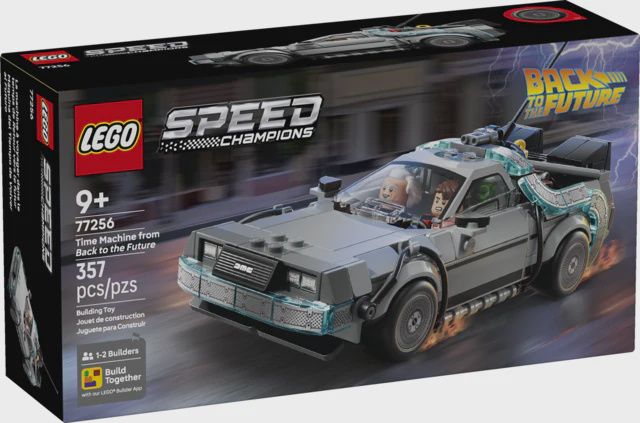 LEGO SPEED CHAMPIONS TIME MACHINE FROM BACK TO THE FUTURE 77256