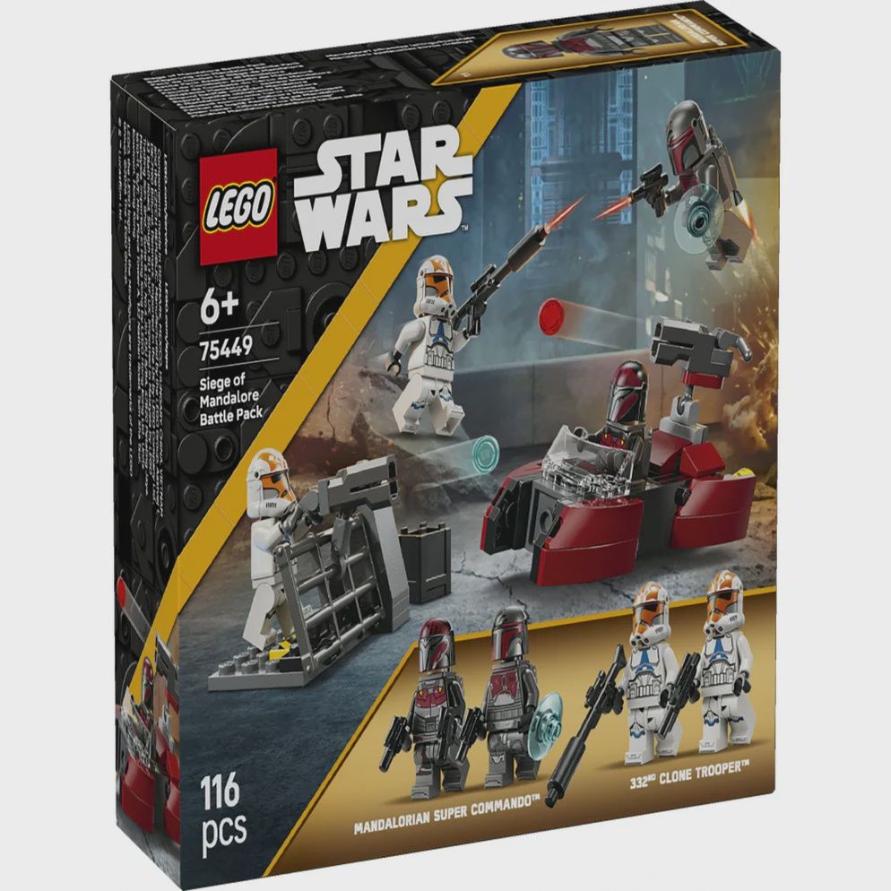 LEGO STAR WARS SIEGE OF MANDALORE BATTLE PACK 75449
