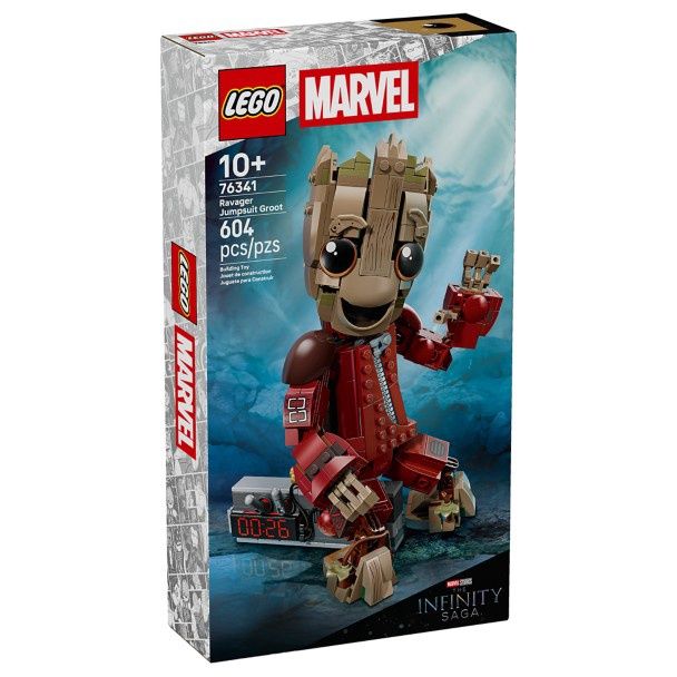 LEGO MARVEL RAVAGER JUMPSUIT GROOT 76341