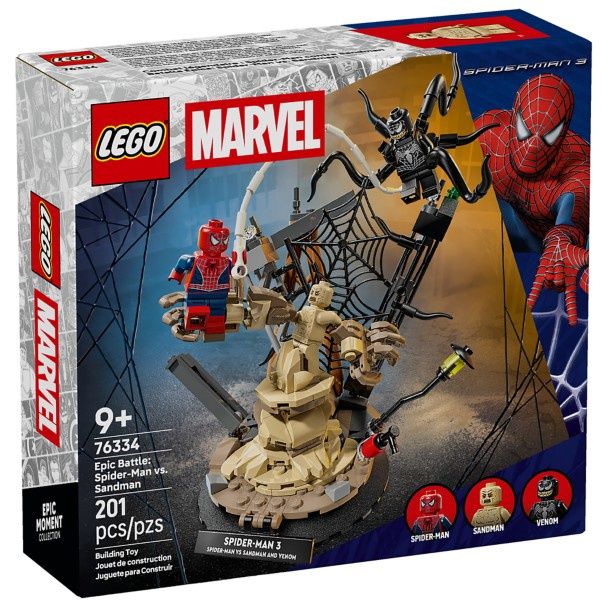 LEGO MARVEL EPIC BATTLE SPIDER-MAN VS SANDMAN 76334