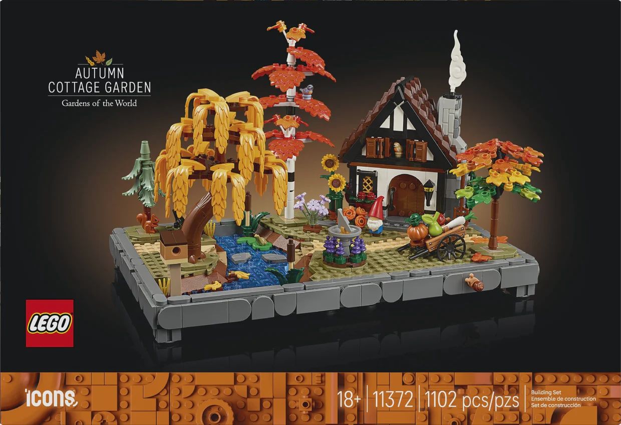 LEGO ICONS AUTUMN COTTAGE GARDEN 11372