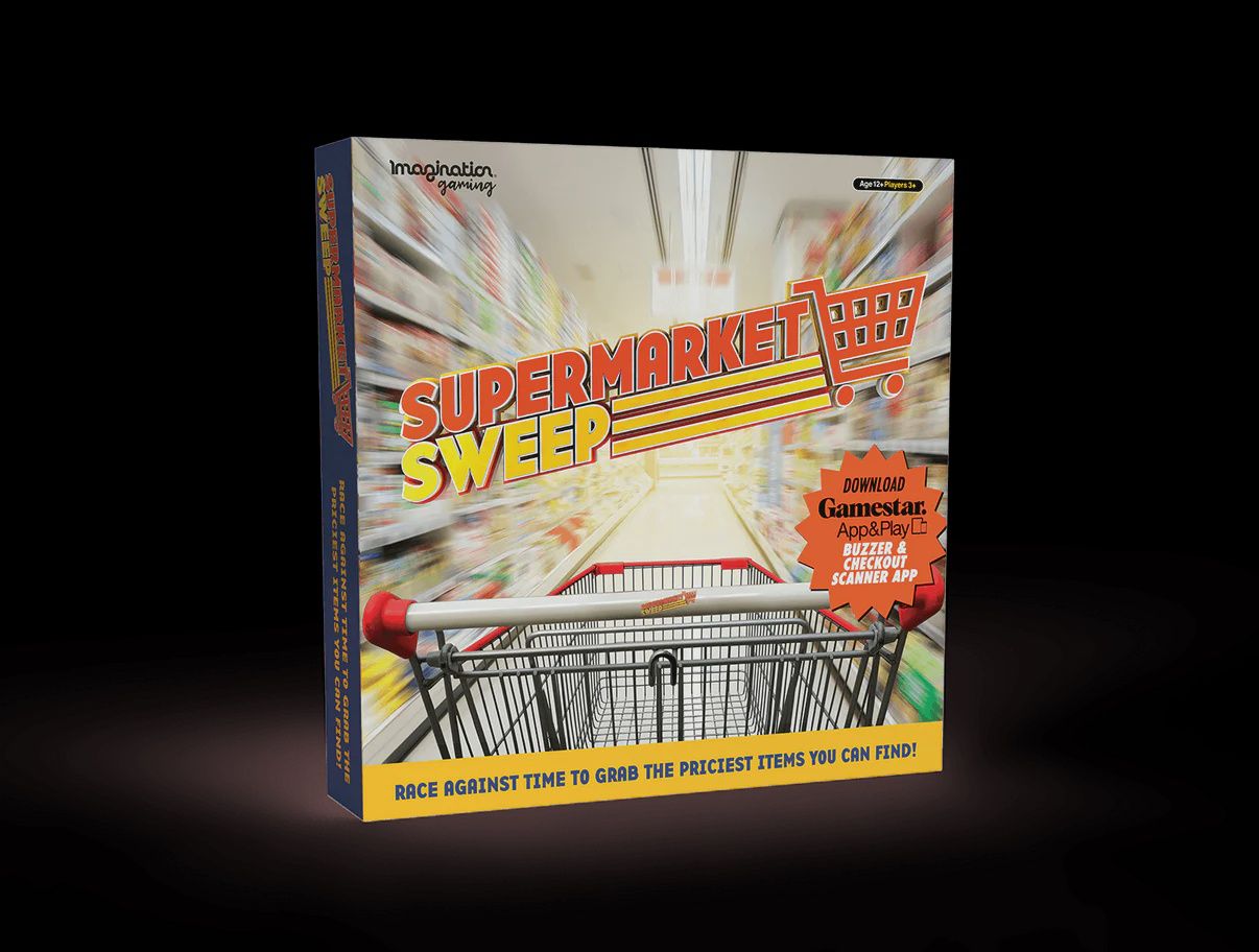 SUPERMARKET SWEEP BOARD GAME