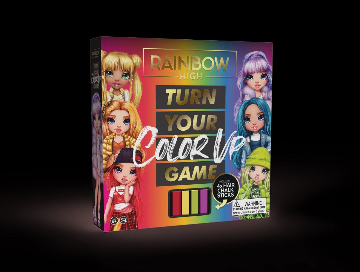 RAINBOW HIGH TURN UP YOUR COLOR GAME
