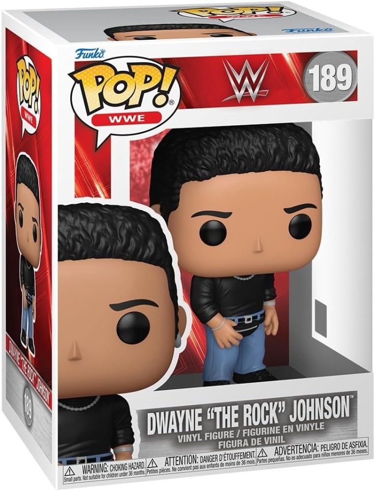 FUNKO POP! WWE THE ROCK W/ FANNY PACK