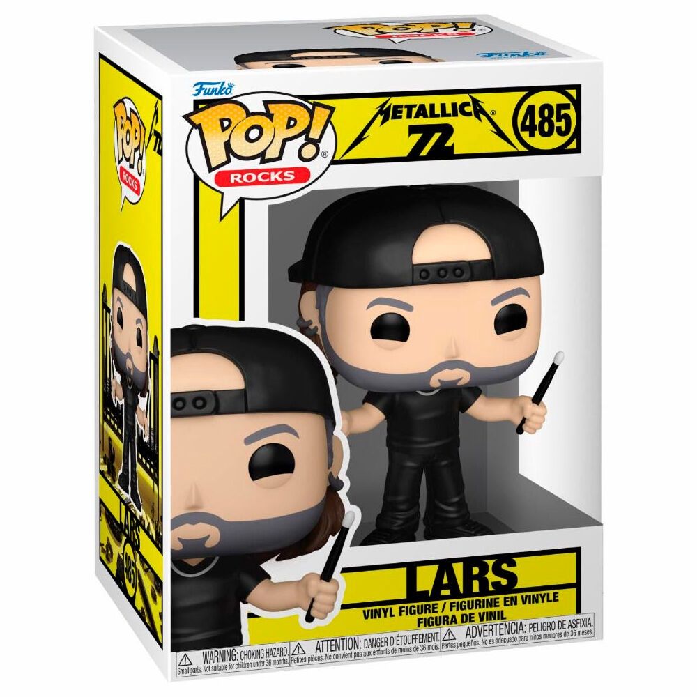 FUNKO POP! MUSIC METALLICA 72 SEASONS LARS