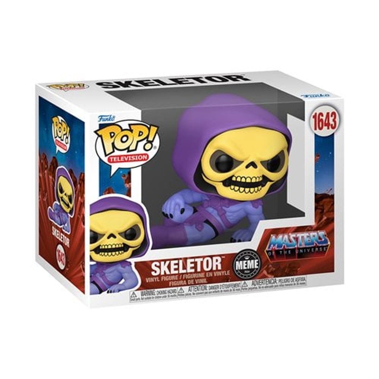 FUNKO POP! MEME MASTERS OF THE UNIVERSE SKELETOR LYING DOWN