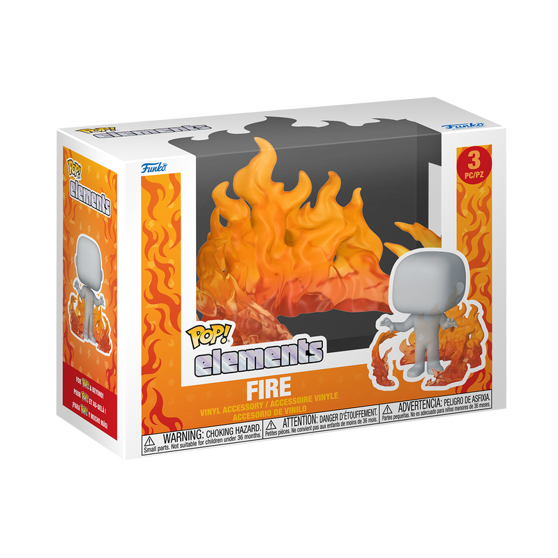 FUNKO POP! ELEMENTS FIRE RED