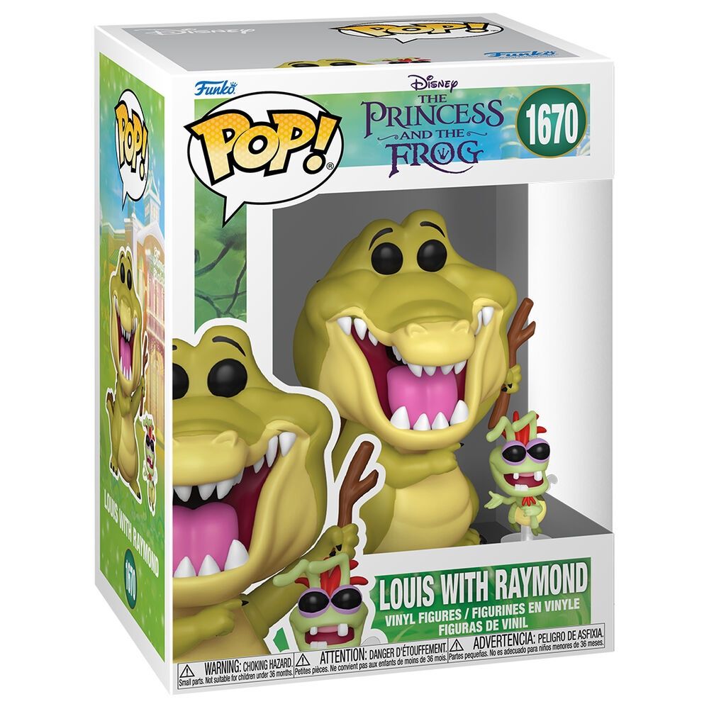 FUNKO POP! DISNEY PRINCESS &amp; THE FROG LOUIS W/ RAYMOND
