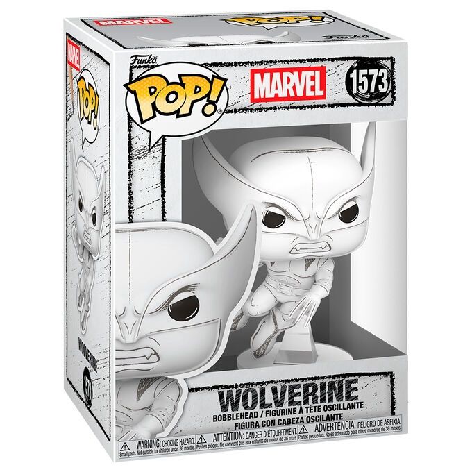 FUNKO POP! MARVEL SKETCHED WOLVERINE