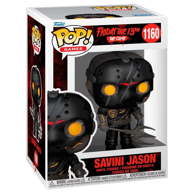 FUNKO POP! VG FRIDAY THE 13TH SAVINI JASON