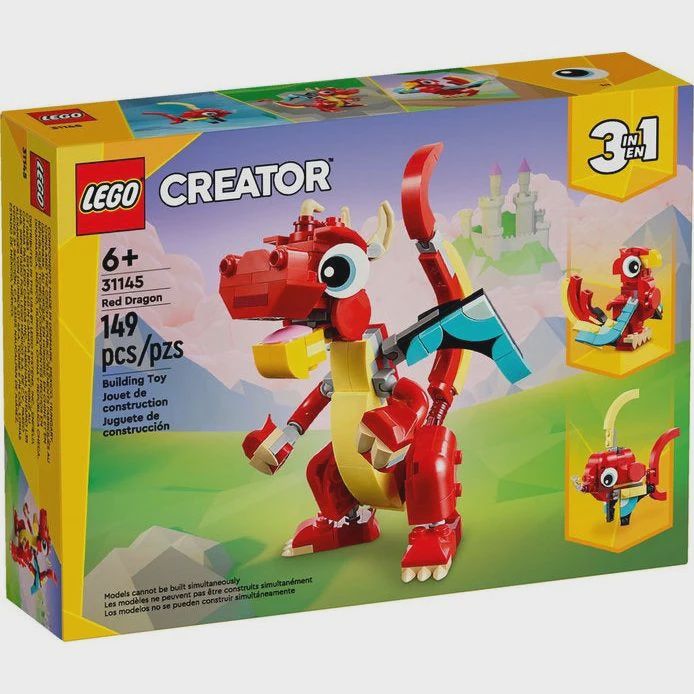 LEGO RED DRAGON 31145