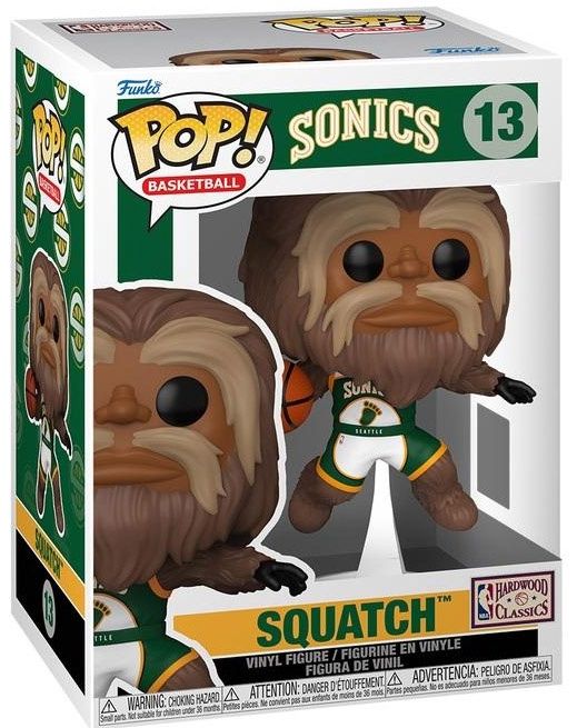 FUNKO POP! NBA MASCOT SONICS SASQUATCH