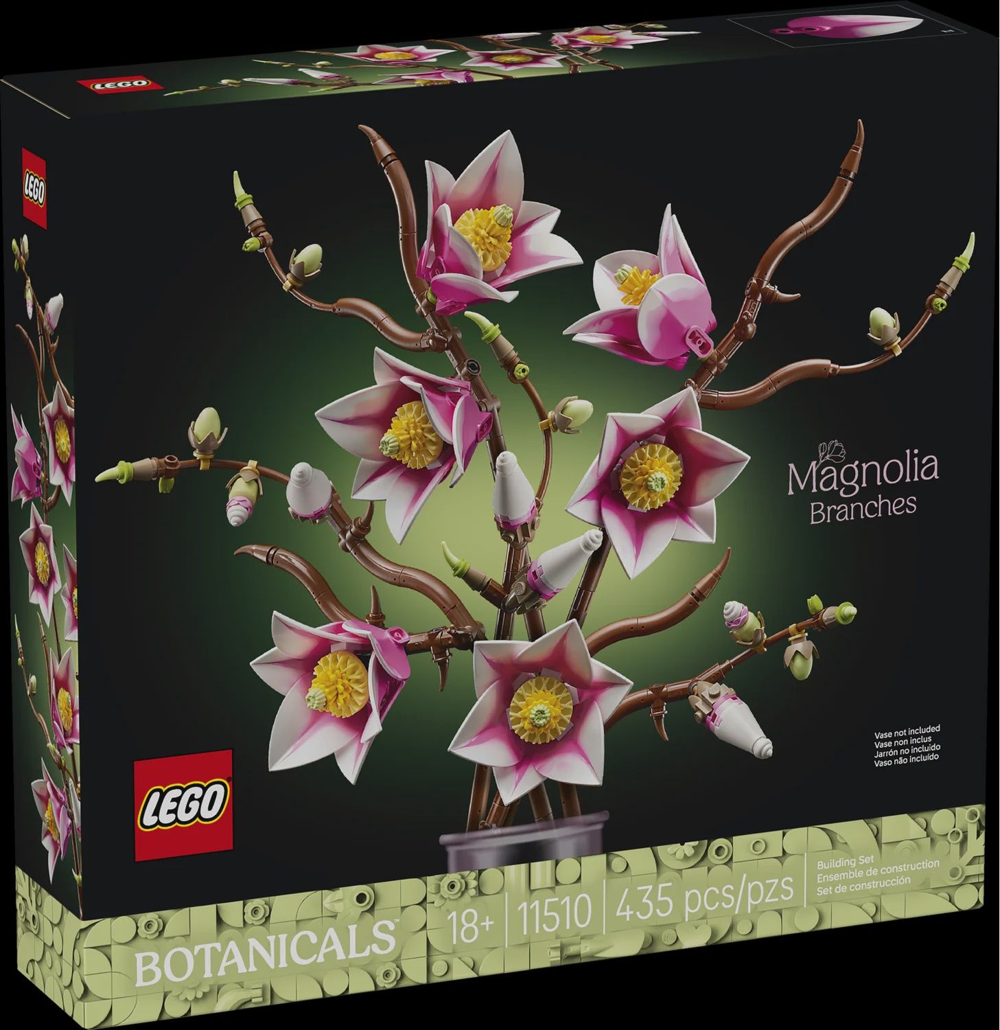 LEGO BOTANICALS MAGNOLIA BRANCHES 11510