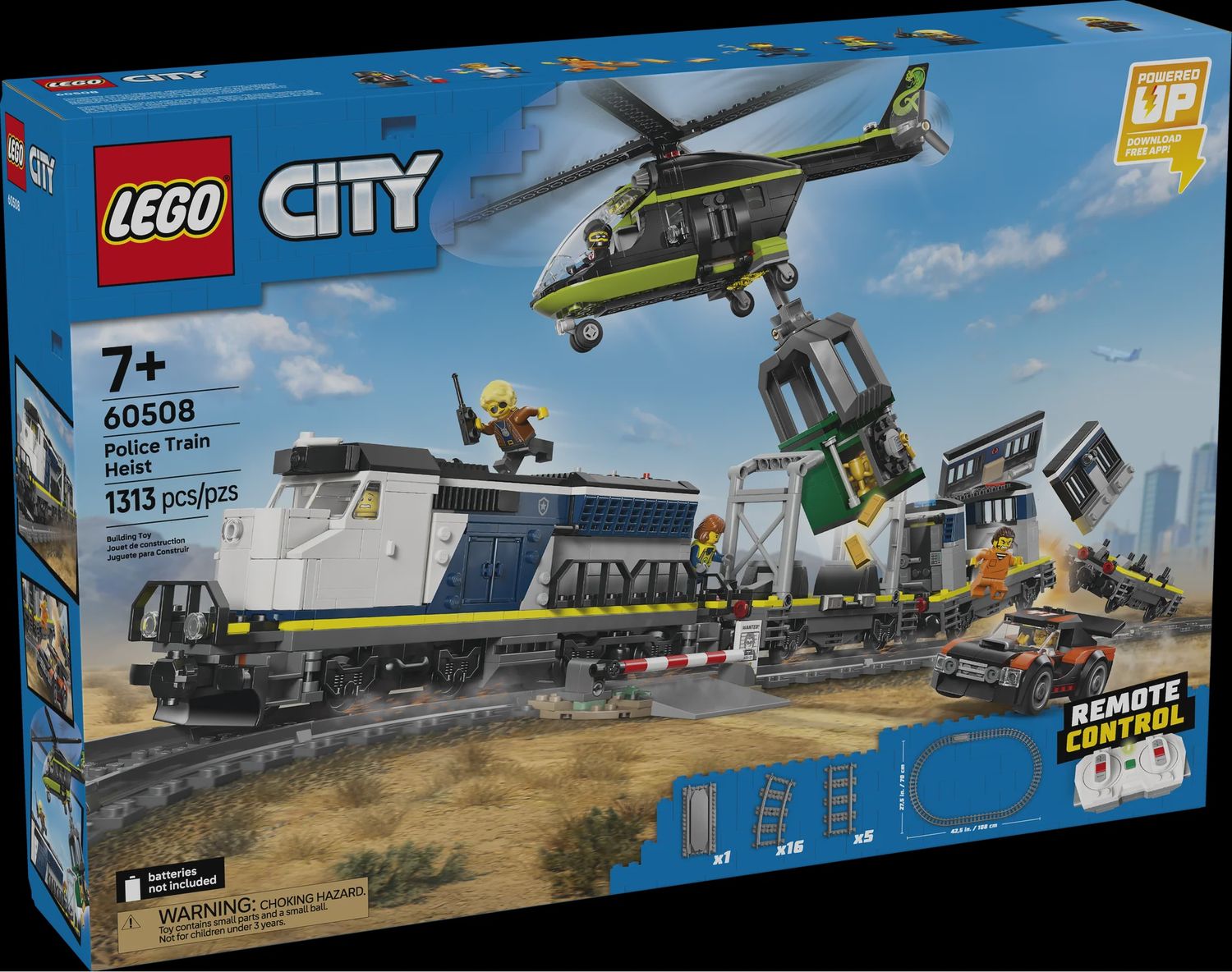 LEGO CITY POLICE TRAIN HEIST 60508