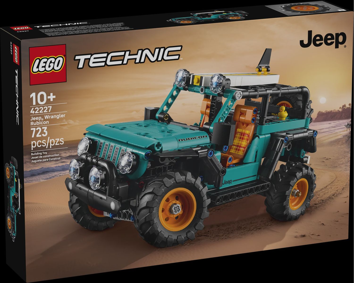 LEGO TECHNIC JEEP WRANGLER RUBICON SUV 42227