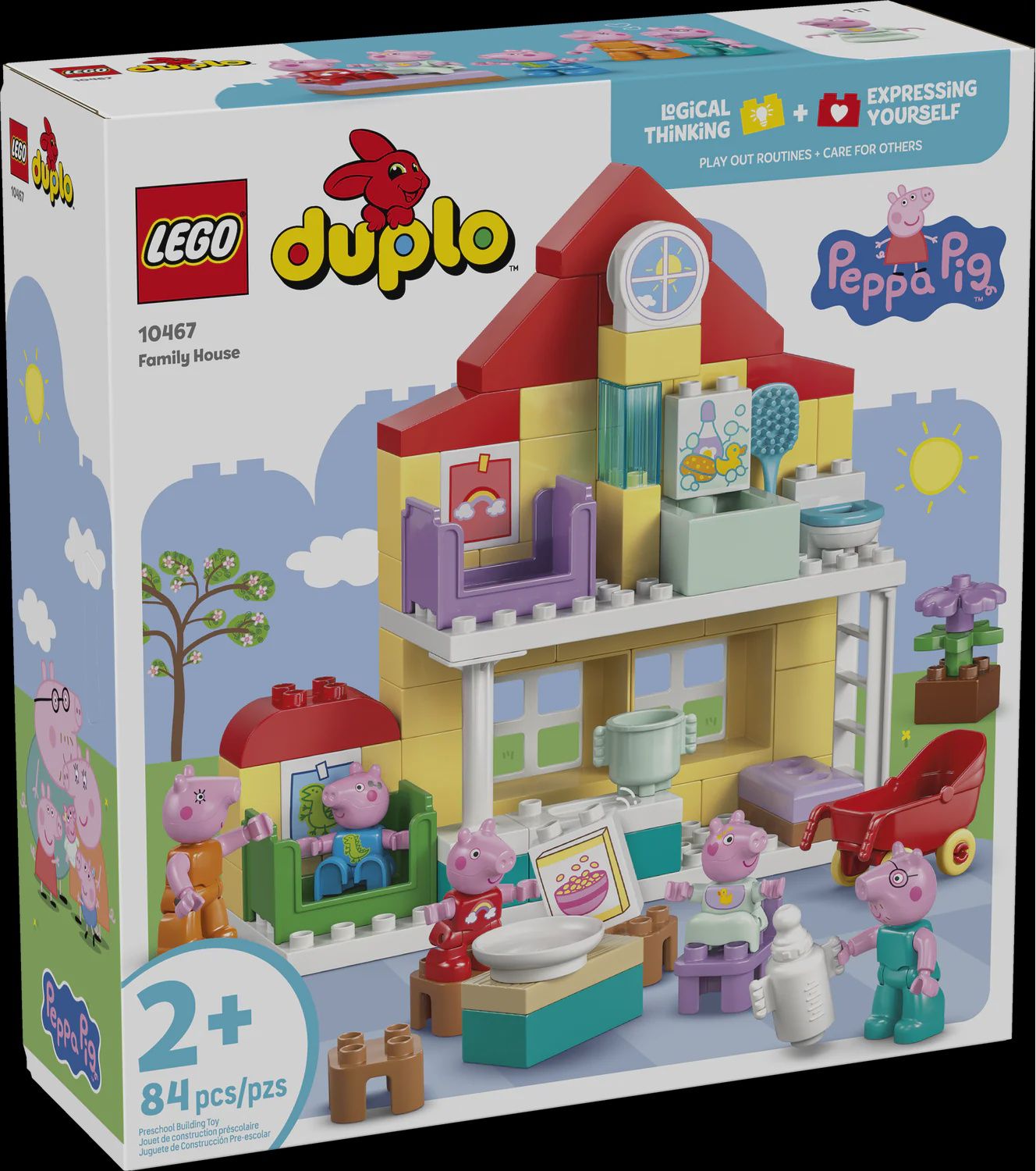 LEGO DUPLO PEPPA PIG FAMILY HOUSE 10467