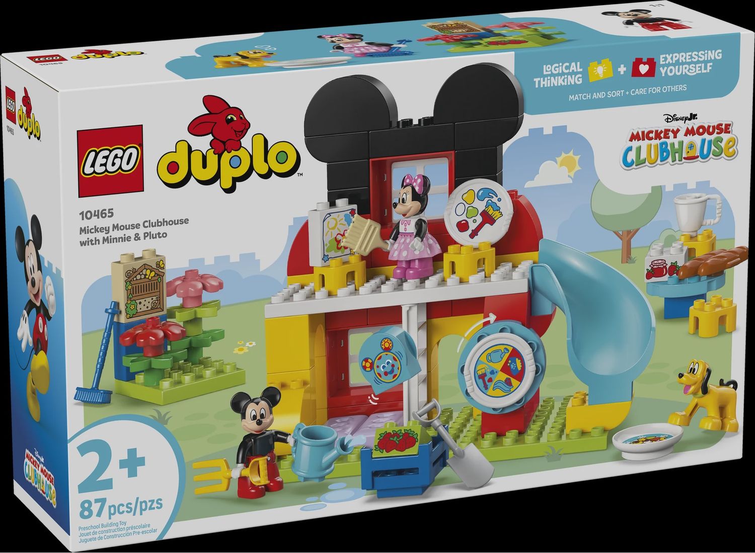 LEGO DUPLO DISNEY MICKEY MOUSE CLUBHOUSE WITH MINNIE AND PLUTO 10465