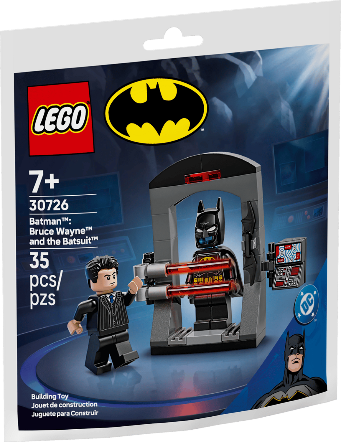 LEGO BATMAN BRUCE WAYNE AND THE BATSUIT 30726