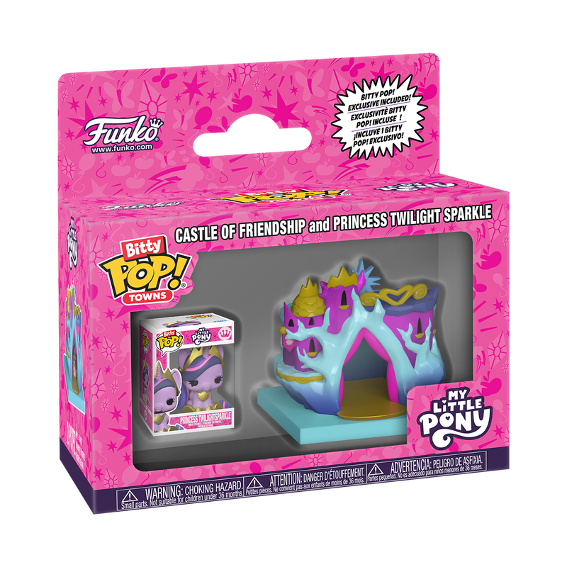 FUNKO POP! BITTY POP TOWN MY LITTLE PONY CASTLE OF FRIENDSHIP