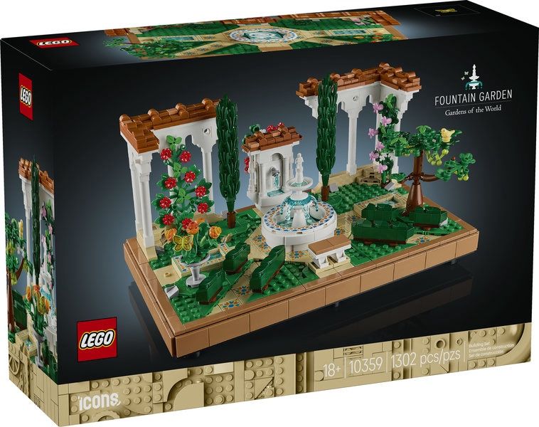 LEGO FOUNTAIN GARDEN 10359